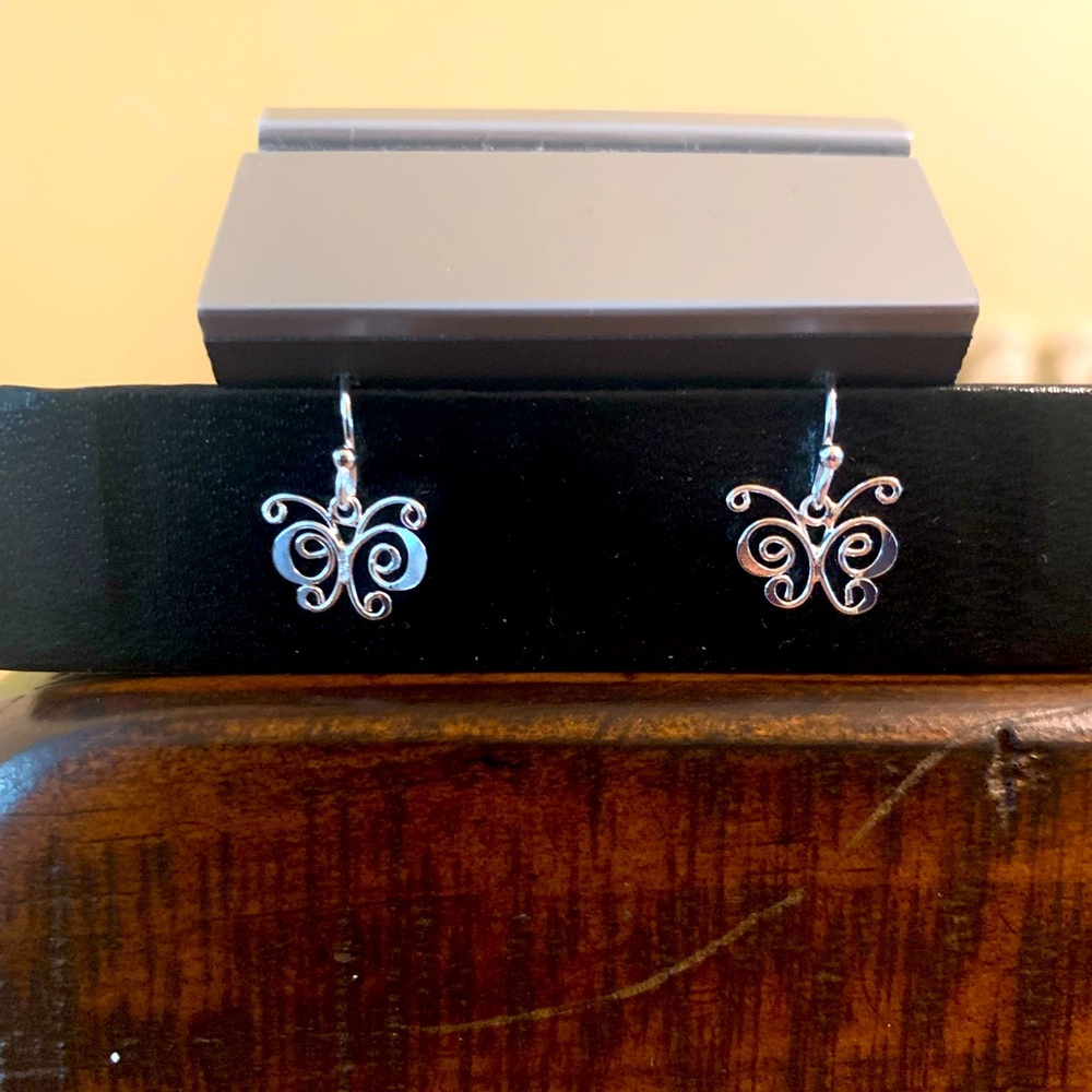 Primrose Sterling Silver Butterfly earrings
